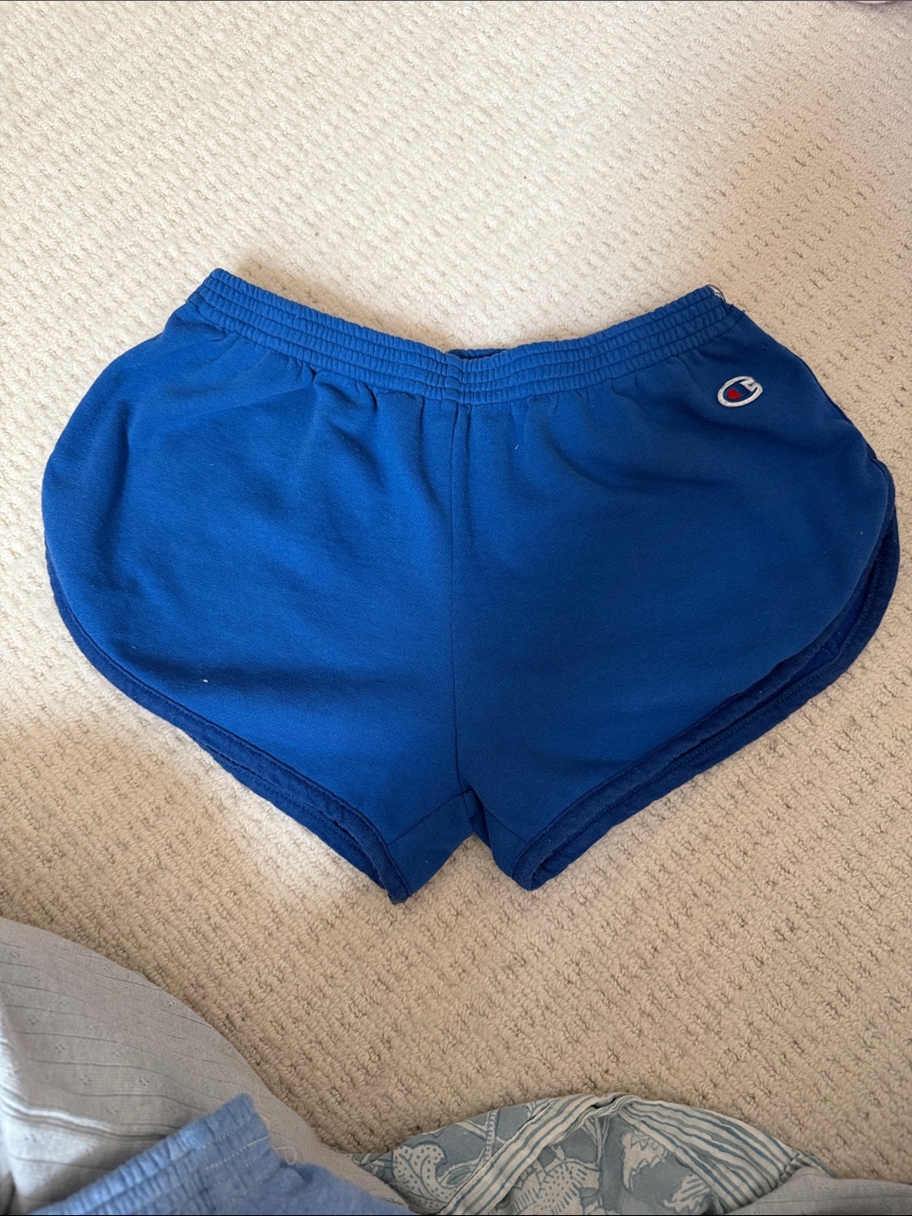 Vintage re-worked Champion blue Athletic Shorts